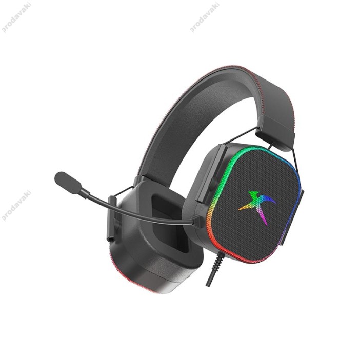 Дротові навушники XTRIKE ME GH-606 wired headset RGB Black