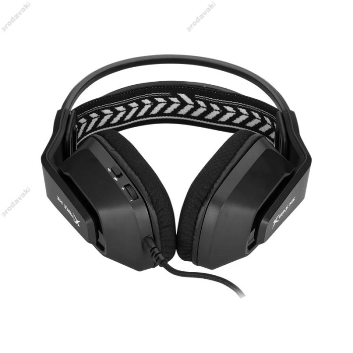 Дротові навушники XTRIKE ME GH-712 wired headset RGB Black