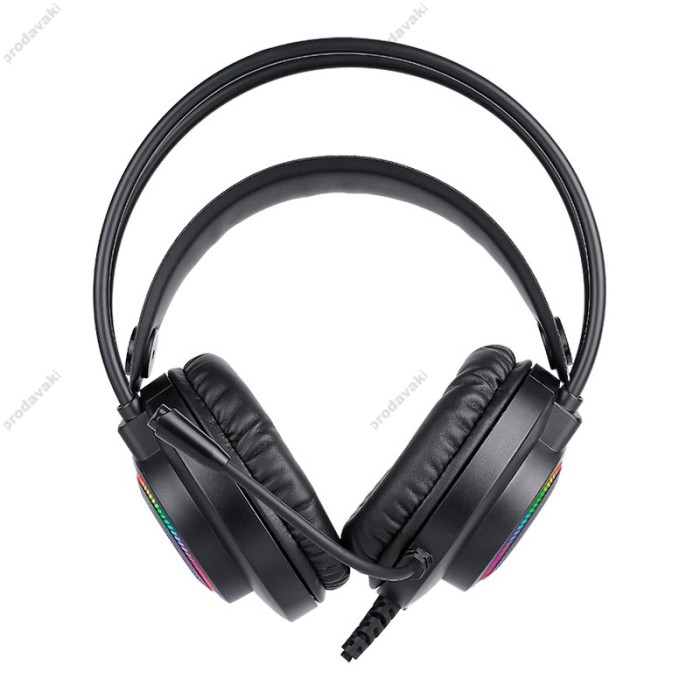 Дротові навушники XTRIKE ME GH-509 Gaming Backlight headset RGB Black