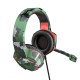 Дротові навушники HOCO ESD08 Gaming LED Headphones Hi-Res Camouflage-Green