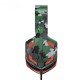Дротові навушники HOCO ESD08 Gaming LED Headphones Hi-Res Camouflage-Green