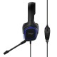 Дротові навушники iPega PG-R006B Gaming Noice Reduction 3.5mm Black-blue