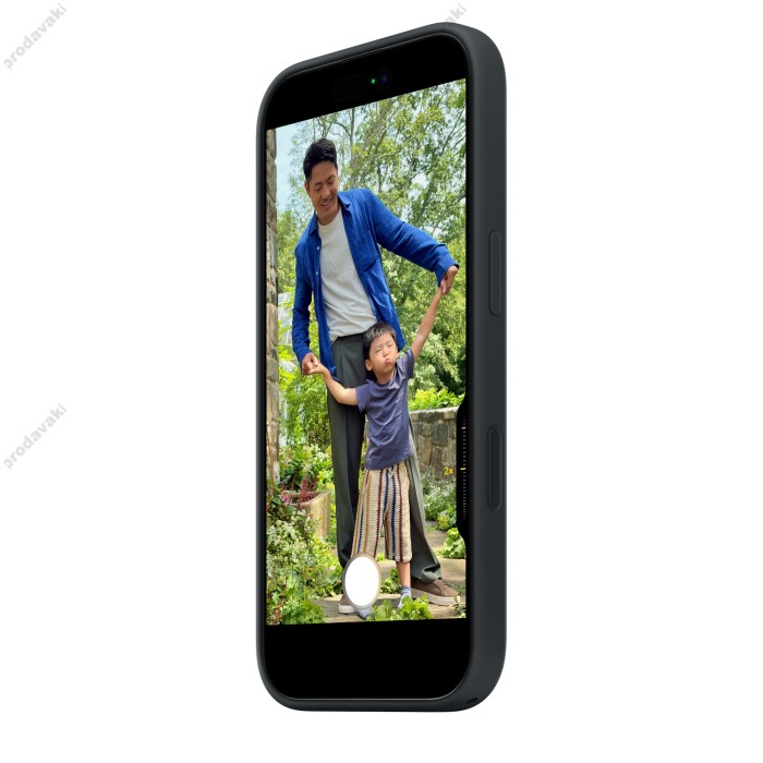 Чохол Silicone with MagSafe для iPhone 17 Black