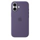 Чохол Silicone with MagSafe для iPhone 17 Purple fog