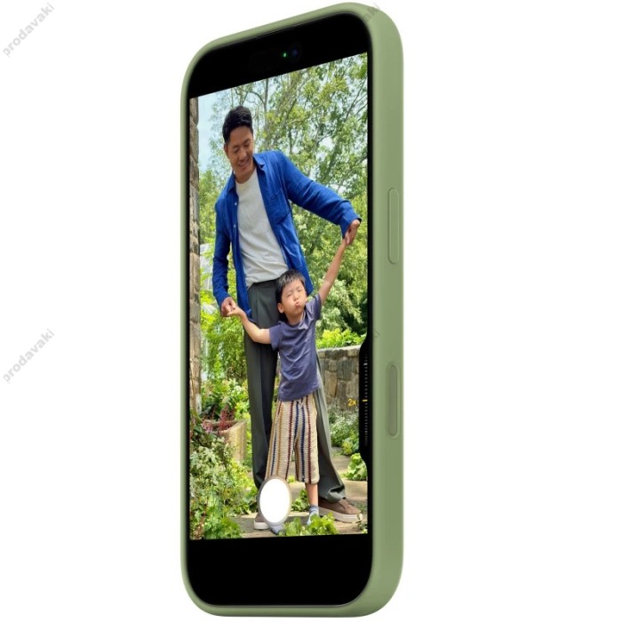 Чохол Silicone with MagSafe для iPhone 17 Pro Light moos