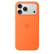 Чохол Silicone with MagSafe для iPhone 17 Orange