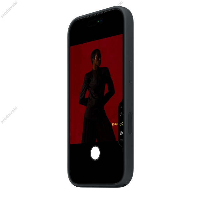 Чохол Silicone with MagSafe для iPhone 18 Pro Black