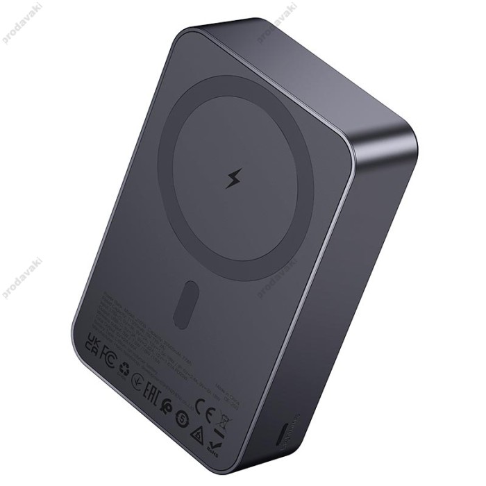 Повербанк портативний акумулятор Power bank Hoco J160B MagSafe magnetic PD 20W 20000 mAh Grey