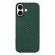 Карбоновий чохол K-Doo Air Carbon для iPhone 17 Green