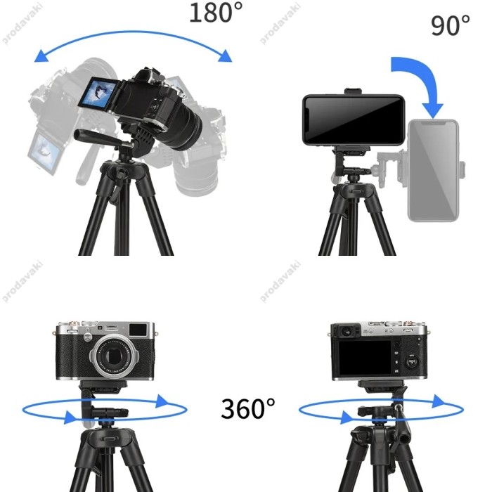 Штатив-трипод Tripod Stand Multifunctional Jmary KP-2205 ¼ 1.34m