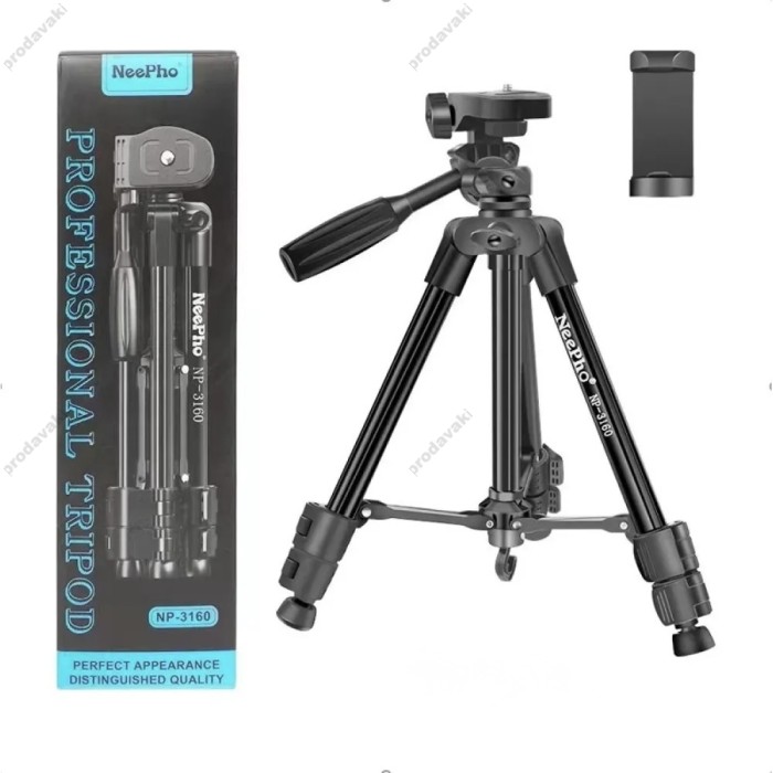 Штатив-трипод Tripod Stand Multifunctiona Neepho NP-3160 0.68m