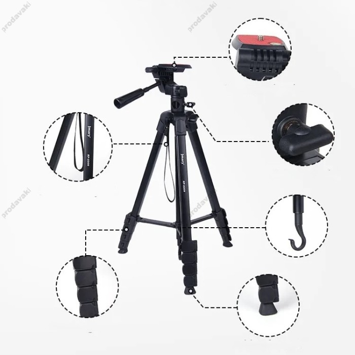 Штатив-трипод Tripod Stand Multifunctional Jmary KP-2209 ¼ 1.73m