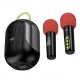 Портативна колонка Bluetooth HOCO DS68 Cool RGB BT speaker with 2 microphones 10W Black