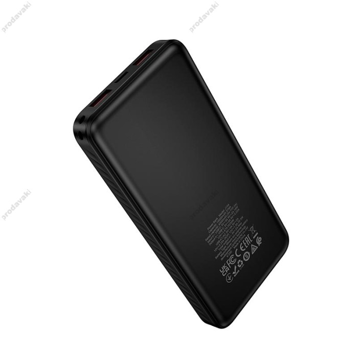 Повербанк портативний акумулятор Power Bank Hoco J154 Victorious 22.5W 10000 mAh Black