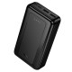 Повербанк портативний акумулятор Power bank Hoco J165A Honey fully compatible power 2A 20000 mAh Black