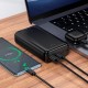 Повербанк портативний акумулятор Power bank Hoco J165A Honey fully compatible power 2A 20000 mAh Black