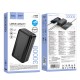 Повербанк портативний акумулятор Power bank Hoco J165B Honey fully compatible 22.5W 30000 mAh Black