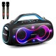 Портативна колонка Bluetooth Hopestar Party Box 168 400W Black