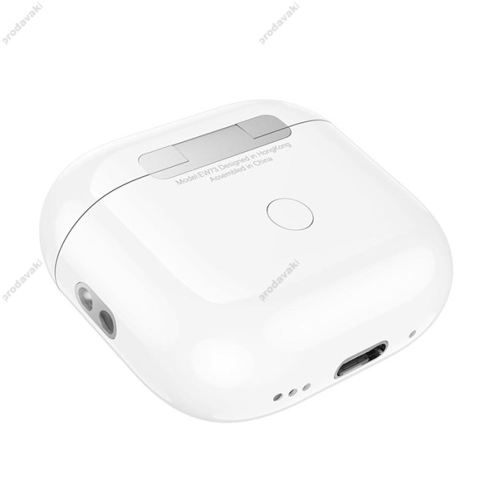 Бездротові навушники Bluetooth Hoco EW73 Randy true wireless with touch screen BT 5.4 White
