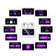Бездротові навушники Bluetooth Hoco EW73 Randy true wireless with touch screen BT 5.4 White