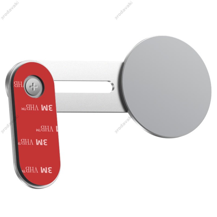 Держатель для телефона HOCO PH45 Royalty metal magnetic holder Silver