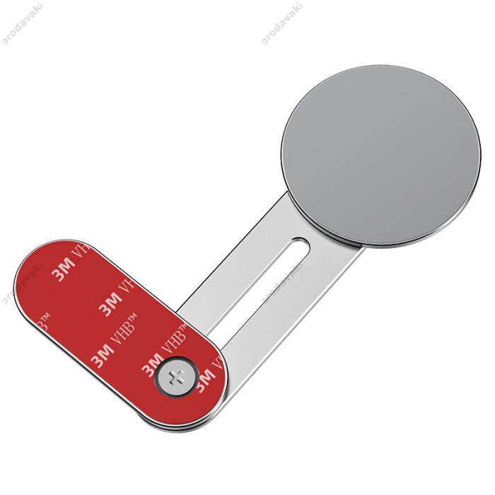 Держатель для телефона HOCO PH45 Royalty metal magnetic holder Silver