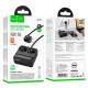 Подовжувач мережі фільтр HOCO AC27 Descanso 2-socket PD 2500W 2m Black