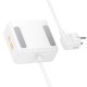 Подовжувач мережі фільтр HOCO AC27 Descanso 2-socket PD 2500W 2m White