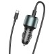 Автомобільний зарядний пристрій HOCO NZ9 Galloper three-port Type-C cable 5A 95W Black