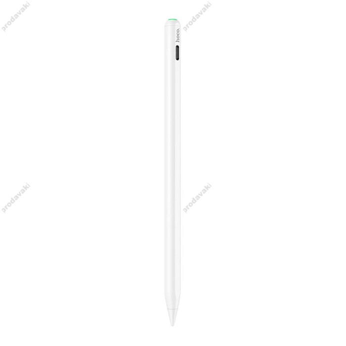 Стілус Stylus Hoco GM107 Smooth series magnetic rechargeable capacitive pen for Pad White