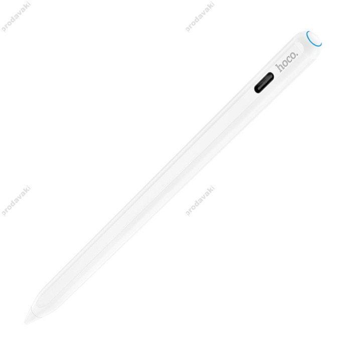 Стілус Stylus Hoco GM107 Smooth series magnetic rechargeable capacitive pen for Pad White