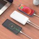 Повербанк портативний акумулятор Power Bank Borofone BJ19A з екраном PD 20W 20000 mAh White