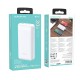 Повербанк портативний акумулятор Power Bank Borofone BJ19A з екраном PD 20W 20000 mAh White