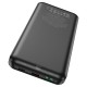 Повербанк портативний акумулятор Power Bank Hoco J102 Cool figure PD 20W 10000 mAh Black