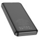 Повербанк портативний акумулятор Power Bank Hoco J102 Cool figure PD 20W 10000 mAh Black
