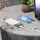 Повербанк портативний акумулятор Power bank Hoco J102 Cool figure PD 20W 10000 mAh White