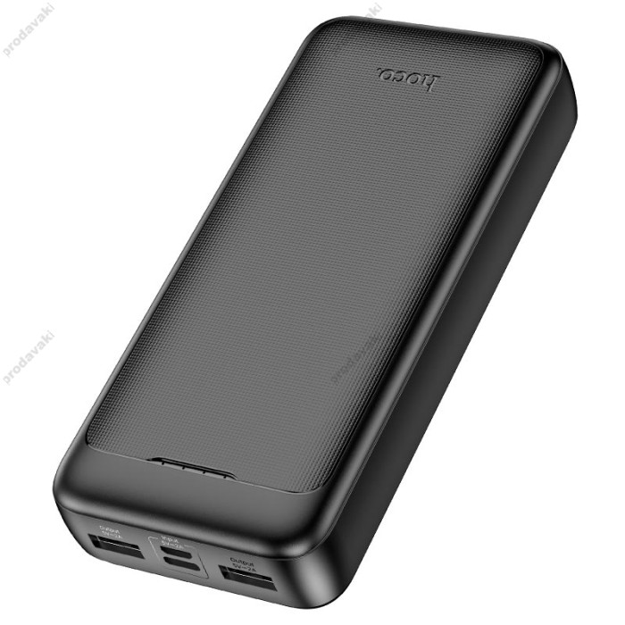 Повербанк портативний акумулятор Power bank Hoco J111A Smart charge 20000 mAh Black