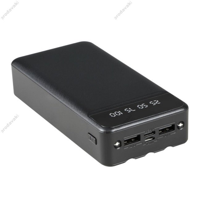 Повербанк портативний акумулятор Power bank XO PR163 20000 mAh Black