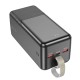 Повербанк портативний акумулятор Power bank BOROFONE BJ33D Creed 22.5W+PD30W 50000 mAh Black