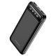 Повербанк портативний акумулятор Power bank BOROFONE BJ14 Freeway 10000 mAh Black