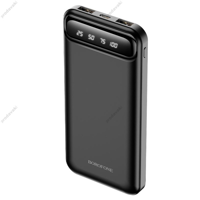 Повербанк портативний акумулятор Power bank BOROFONE BJ14 Freeway 10000 mAh Black