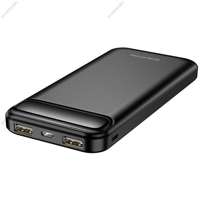 Повербанк портативний акумулятор Power bank BOROFONE BJ14 Freeway 10000 mAh Black