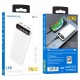 Повербанк портативний акумулятор Power bank BOROFONE BJ14 Freeway 10000 mAh White