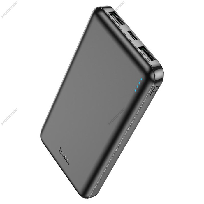 Повербанк портативний акумулятор Power bank Hoco J100 High-ranking power bank 10000 mAh Black