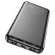 Повербанк портативний акумулятор Power bank Hoco J100 High-ranking power bank 10000 mAh Black