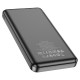 Повербанк портативний акумулятор Power bank Hoco J100 High-ranking power bank 10000 mAh Black