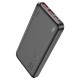 Повербанк портативний акумулятор Power Bank Hoco J101 Astute 22.5W 10000 mAh Black