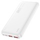 Повербанк портативний акумулятор Power bank Hoco J101 Astute 22.5W 10000 mAh White