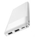 Повербанк портативний акумулятор Power Bank Hoco J72 Easy travel 10000 mAh White