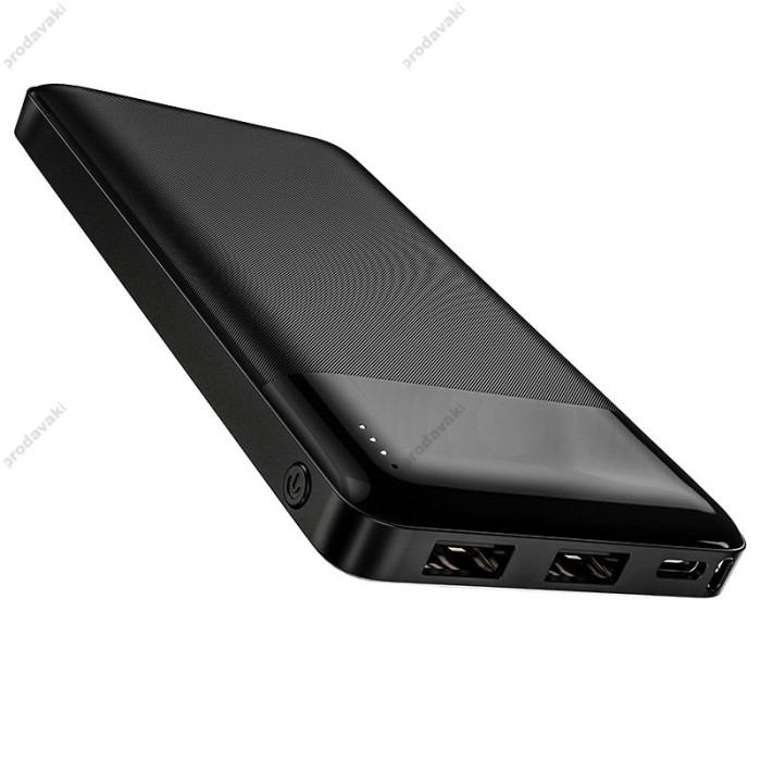 Повербанк портативний акумулятор Power bank Hoco J72 Easy travel 10000 mAh Black